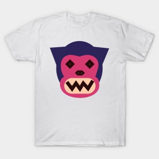 Monkey troll Fushia T-Shirt